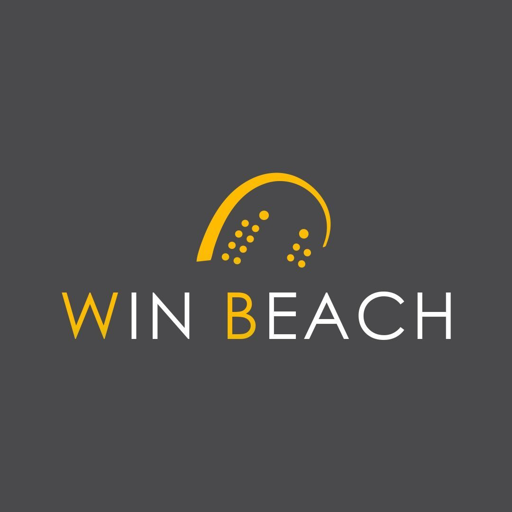 Logotipo de Win Beach